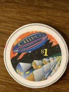 Chipco Manufacurer Sample NCV $1 Sample Casino Chip - Bild 1 von 3