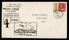 DR WHO 1929 CANADA BISECT FIRST FLIGHT QUEBEC PQ TO ST JOHN NB j98696