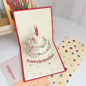 100x Happy Birthday Thank You Congratulations Handmade 3D Pop Up Birthday Card - Picture 1 of 9