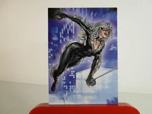 2008 WOMEN OF MARVEL INSERT EMBOSSED CHASE RITTENHOUSE BLACK CAT #T1 - Picture 1 of 12