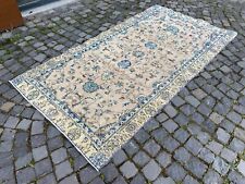 Turkish rug, Vintage rug, Handmade rug, Area rug, Wool rug, Carpet 4,0 x 7,6 ft
