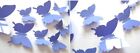 12pcs 3d Butterfly Wall Sticker Art Decal For Home Cake Decoration Decor