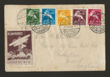 1933 - World Scout Jamboree - Cover & Scout Stamps - Sent From Camp - Label