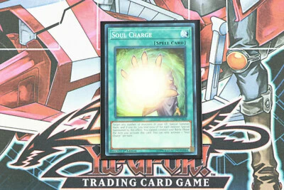 YuGiOh Spell Card Soul Charge LEHD-ENB20 1st Edition Common - Image 1 of 2