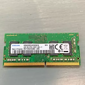 RAM portatile Samsung 4 GB DDR4 PC4-2400T 1Rx16 memoria SoDimm M471A5244CB0-CRC - Foto 1 di 2