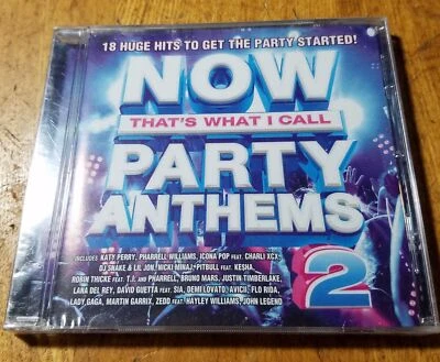 Now That's What I Call Party Anthems 2 Various Artist Rare New Sealed Free Ship. Foto 1 de 2