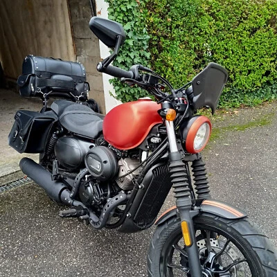 Motorcycle 7/8" 22mm Handle Bar End Mirrors For Hyosung Aquila GV125 250 300 650 - Image 1 of 4