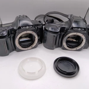 Minolta Dynax SPXi - 35mm Spiegelreflexkamera x 2 Konvolut - Akku getestet funktioniert - Bild 1 von 11