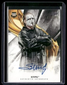 2019 Topps WWE Undisputed #A-ST Sting Undisputed Autographs #/199 - Picture 1 of 2