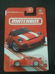 2025 Matchbox 2007 Porsche 911 GT3 Target Red - Picture 1 of 8