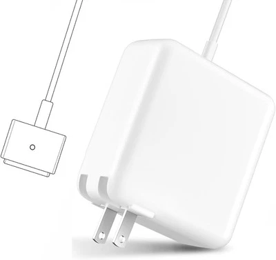Mac Book Air Charger,Replacement for 45W T-Tip Power Adapter,Compatible white  - Image 1 of 4