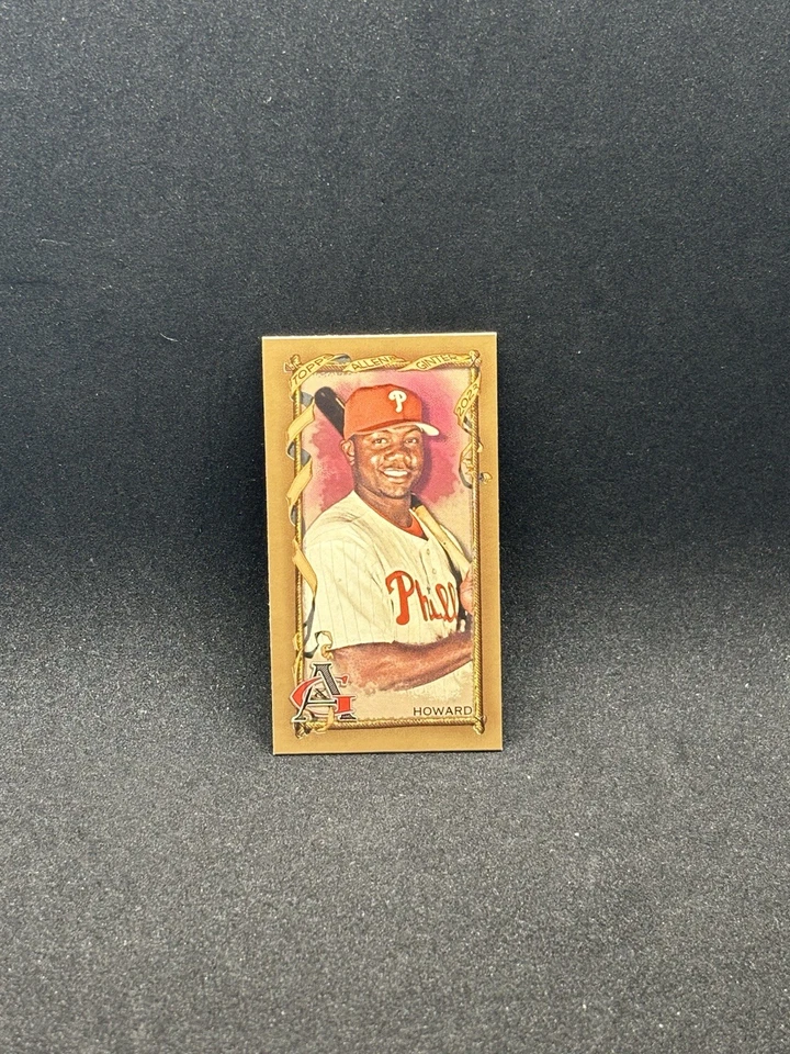 2023 Topps Allen & Ginter Ryan Howard #131 Mini Gold Bordered - Image 1 of 2