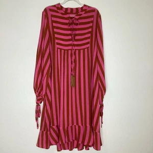 Natalie Martin Jasmin Stripe Dress M/L - Picture 1 of 9