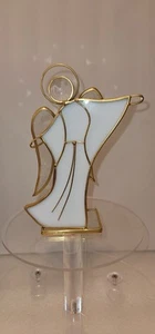 24k Gold Plated Limited Edition. Glass House Studio Angel #167. 1975 7"tall - Picture 1 of 5
