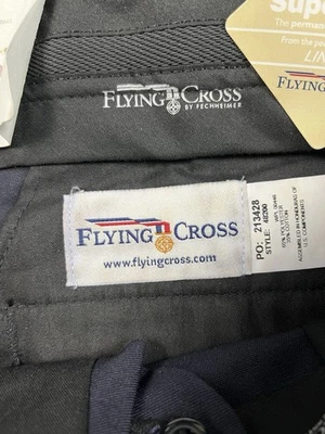NWT Flying Cross Navy Chino Work Pants - Men's Size 36 X 31  w/Tags - Image 1 of 4