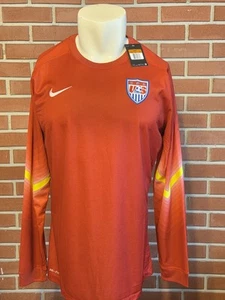 Nike Dri-Fit USA Fußball Goalie Trikot Shirt Langarm Herren 2XL Neu mit Etikett '14 - Bild 1 von 14