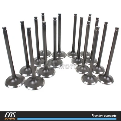 Intake Exhaust Valves Kit For 98-05 Toyota Corolla MR2 Celica GT 1.8L 1ZZFE Foto 1 de 4