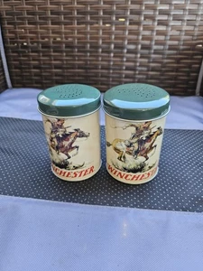 RARO Shaker sale e pepe Winchester vintage, metallo usato condizioni - Foto 1 di 11