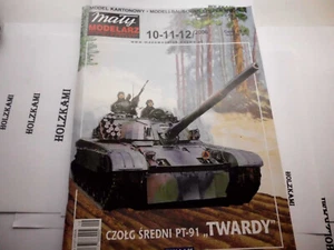 Panzer PT-91 Twardy. Modellbaubogen ( M. Modelarz 2006) 1:25 Neu - Picture 1 of 2