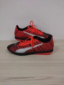Puma One Astro Turf Football Trainers UK Size 10 Black Orange - Picture 1 of 10