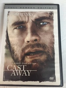 Cast Away Tom Hanks DVD Full Screen Edition Ships Same Day With Tracking - Picture 1 of 2
