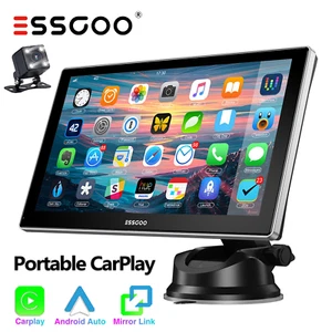 9 Inch 4K Car Wireless Apple CarPlay Android Auto Touch Screen FM Radio Universa - Picture 1 of 9