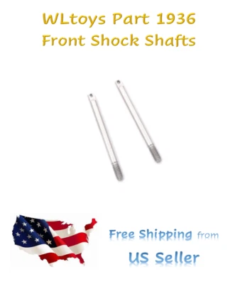 NEW WLtoys 124008 OEM RC Part 1936 Front Shock Shaft Group Ships FREE from US - Image 1 of 4