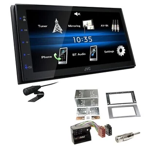JVC Autoradio Touchscreen Bluetooth für Ford Galaxy 2006-2007 silber ohne Canbus - Bild 1 von 5