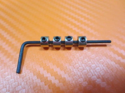 4 Stück Stellringe Klemmringe 4mm Stellring Radachse Sechskantschlüssel - Bild 1 von 3
