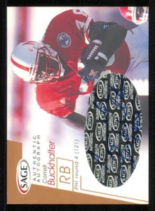 2001 SAGE AUTO Bronze #A9 Correll Buckhalter /650 - Picture 1 of 2