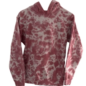 Lululemon All Yours Pullover Hoodie  Pink Tie Dye, Size 4, Kangaroo Pockets - Picture 1 of 7