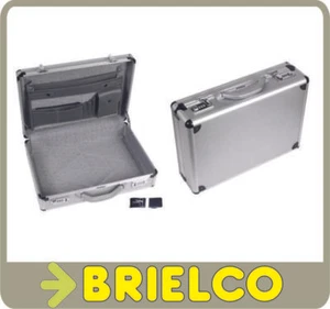 MALETA ALUMINIO CERRADURA PORTADOCUMENTOS BANDOLERA 46X34X11CM BD3088 - Imagen 1 de 2