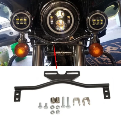 Fog Light Bar Turn Signal Driving For Yamaha V-Star XVS 650 950 1100 Classic - Image 1 of 4