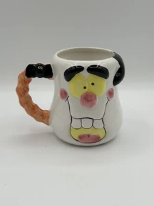Vtg 3D Mug JCPenney Halloween Goofy Ghost Coffee Tea Ceramic Home Vintage 2002 - Picture 1 of 7