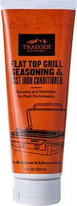 new Traeger Grill BAC731 Flat Top Griddle Seasoning & Cast Iron Conditioner 8oz - Picture 1 of 2