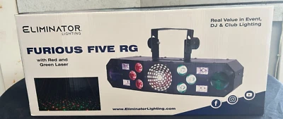 Eliminator Lighting Furious Five RG 5-In-1 Effects Lighting System - Black - Image 1 of 3
