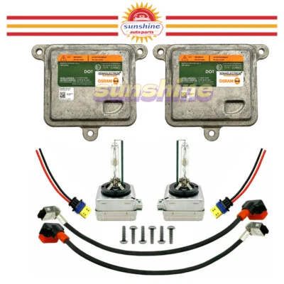2x OEM 17-21 Dodge Charger Xenon Ballast D3S Bulb Wire Kit Control Unit Module - Image 1 of 4
