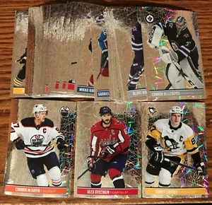 COMPLETE INSERT SET 2018-19 STICKER COLLECTION FOIL CRACKED ICE SP (62) OVECHKIN - Picture 1 of 1