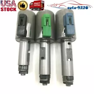 Kit de solenoide lineal de transmisión de 3 unidades para AW55-50SN AW55-51SN AF33 2003-UP - Imagen 1 de 5