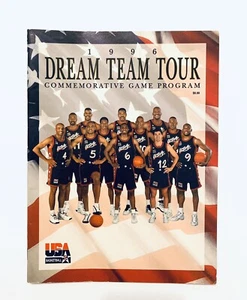 Dream Team Tour 1996 programa de juego conmemorativo - Imagen 1 de 12