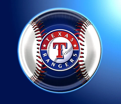 MLB TEXAS RANGERS BASEBALL GAMEROOM KIDS MANCAVE DECOR FRIDGE MAGNET #4 Cover