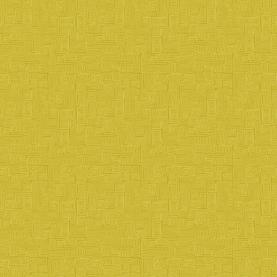 Boho Garden by Teresa Magnuson Retro Bohemian fabric BTHY half yard #15 - Image 1 of 1