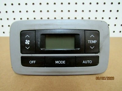 Toyota Sienna 2011 2012 2013 2014 calefacción aire acondicionado trasera temperatura control de clima OEM Foto 1 de 2