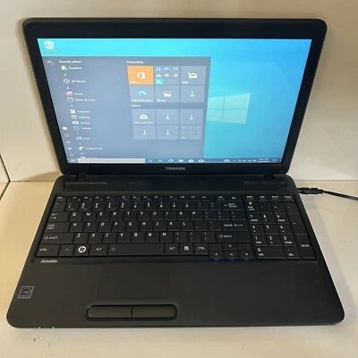 15.6” Toshiba Laptop C655-S5082 Celeron 2.20GHz 2GB RAM 300GB HDD For Parts - Image 1 of 4