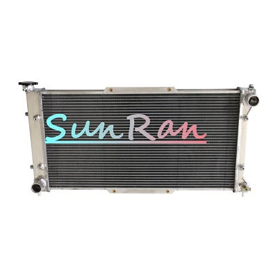 Radiador 1839 para SUBARU LEGACY 1995-99 GT vagón sedán H4 2,2 L 2,5 L 3 filas 4 puertas Foto 1 de 4