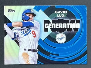 GAVIN LUX 2022 Topps Series 1 Generation Now GN-16 Los Angeles Dodgers - Picture 1 of 2