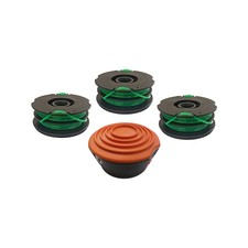 Spool Kit for Black&Decker GrassHog XP 14" GH1000 Type 4 + 3 Line Spools   