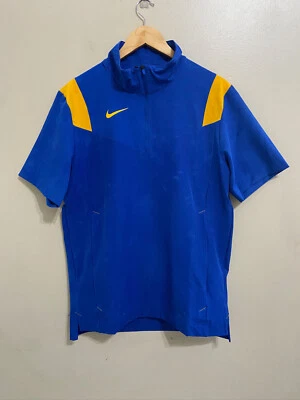 Nike Football Coach Performance Chaqueta Lateral Azul Dorado Para Hombres S DJ5113-493 NUEVO Foto 1 de 4