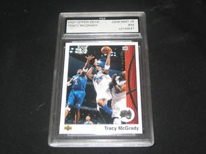 TRACY MCGRADY 2002 UD 59 MAGIC STAR AUTHENTIC BASKETBALL CARD GRADED MINT 10 - Picture 1 of 2