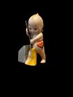 Kewpie Sweeper Variation with Grey Dust Bin, Marked & Labels Rose O'Neill